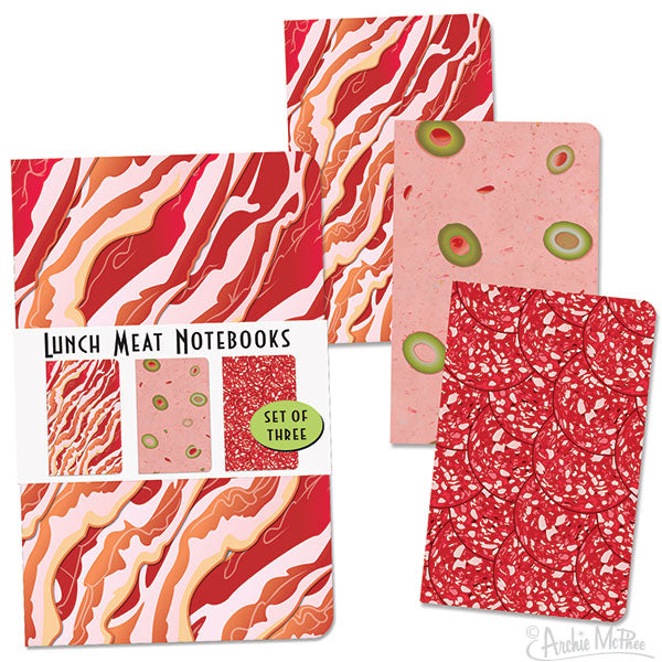 Lunch Meat Notebooks