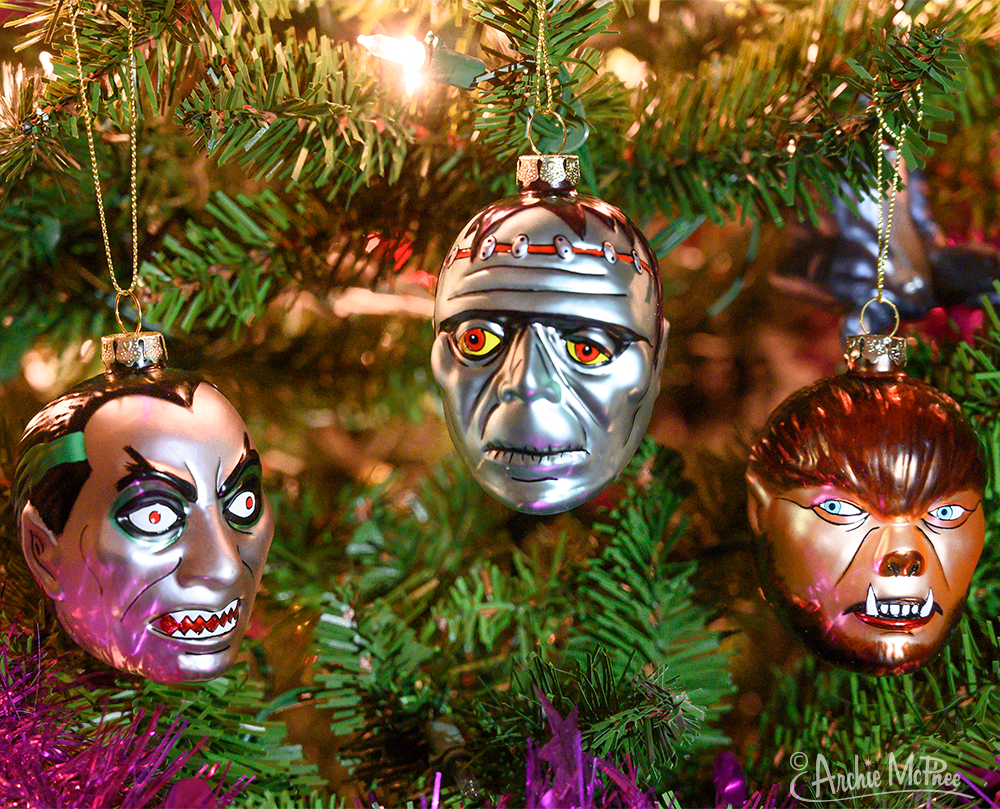 monsters christmas Monster Ornament Set – Archie McPhee