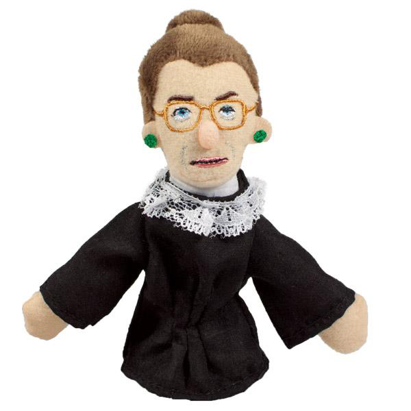Ruth Bader Ginsburg Finger Puppet