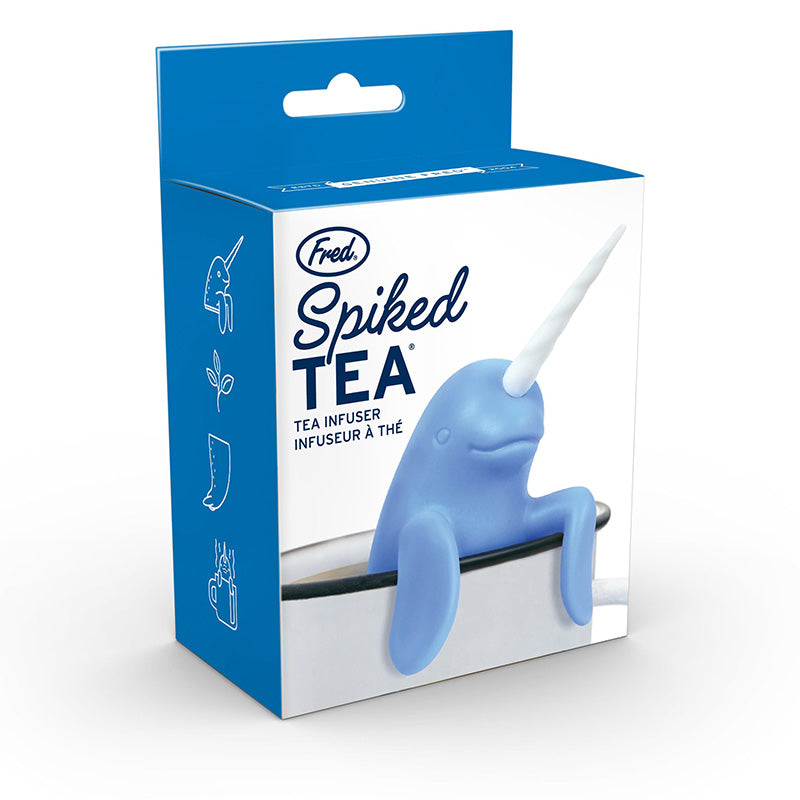 Narwhal tea infuser packaging
