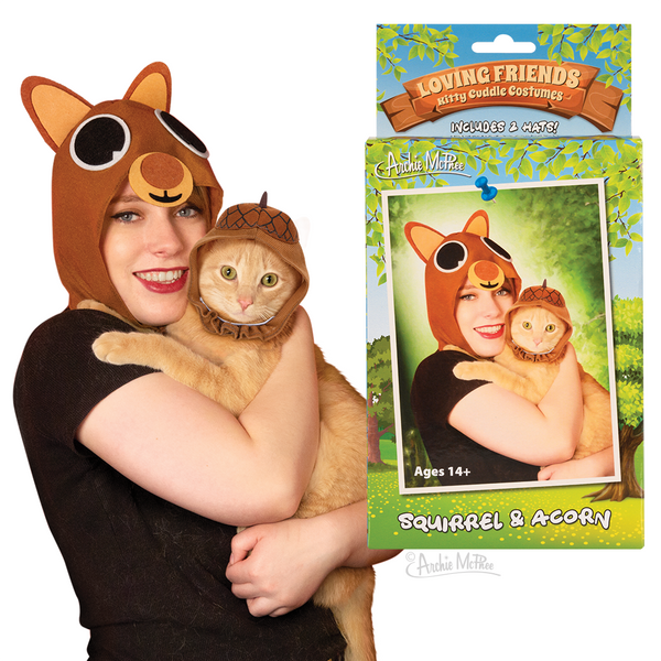 Loving Friends Kitty Cuddle Costumes: Squirrel & Acorn
